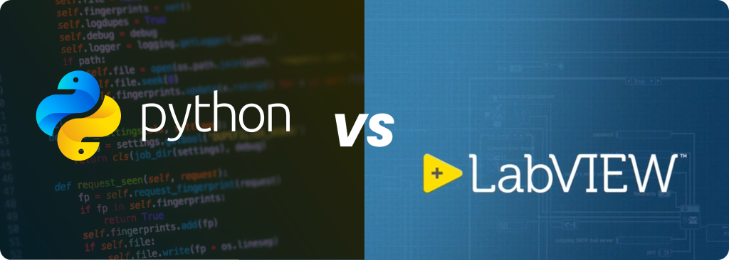 Cover Python VS LabVIEW
